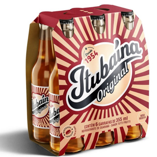Refrigerante Itubaína Schin 355ml Pack com 6 Unidades – Sabor Tutti-Frutti Tradicional em Oferta na Shopee