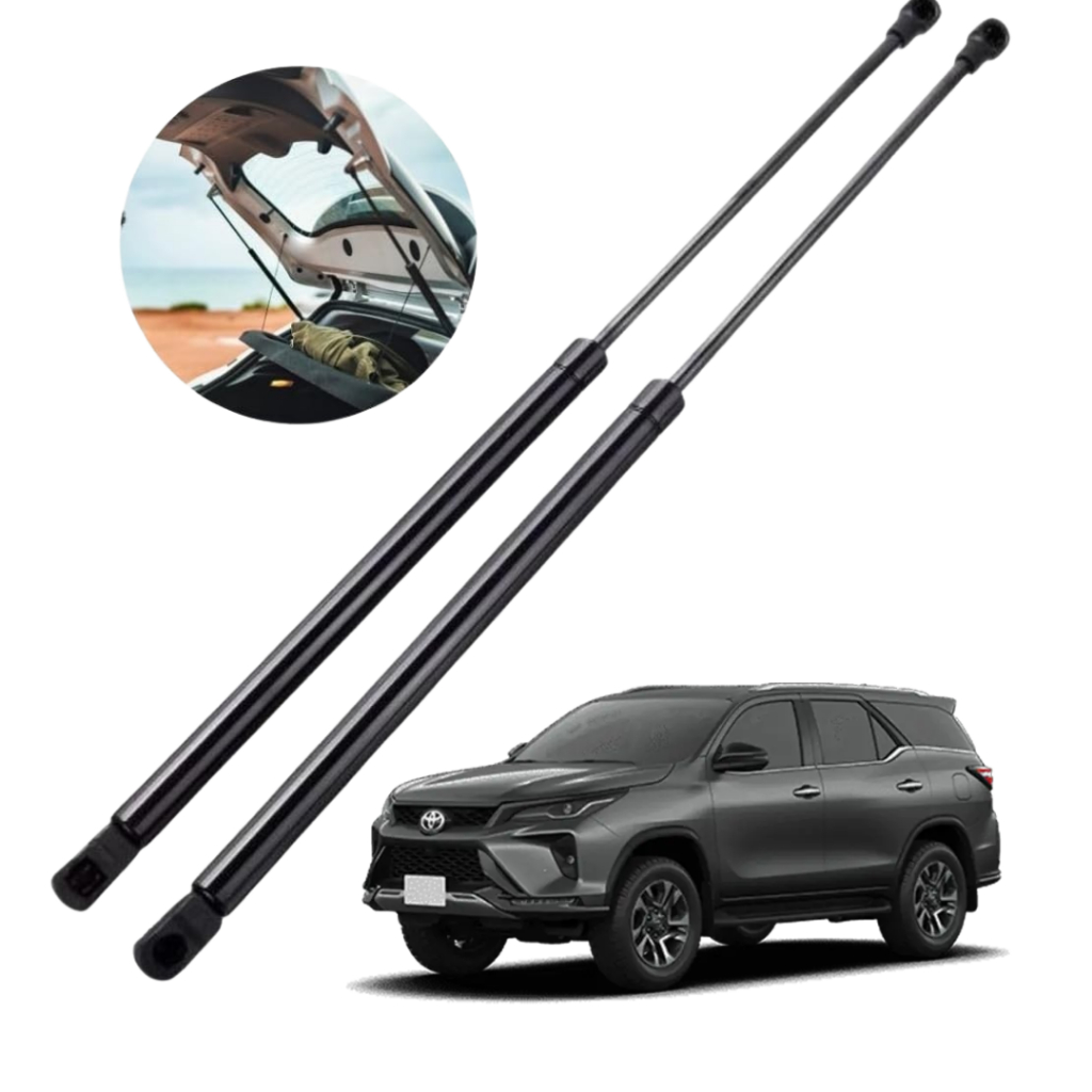 Par Amortecedor Porta Malas Toyota Hilux SW4 2005 a 2016 Mola Gás Tampa Traseira Pistão Hidráulica