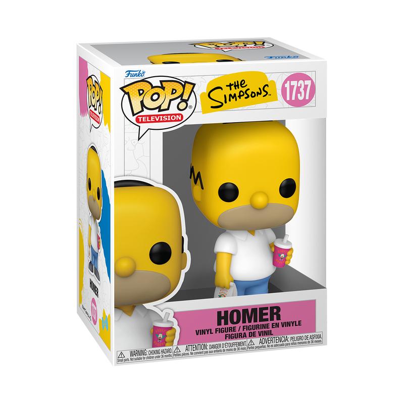 FUNKO POP HOMER KRUSTY BURGER THE SIMPSONS 1737 NOVO ORIGINAL em Oferta na Shopee