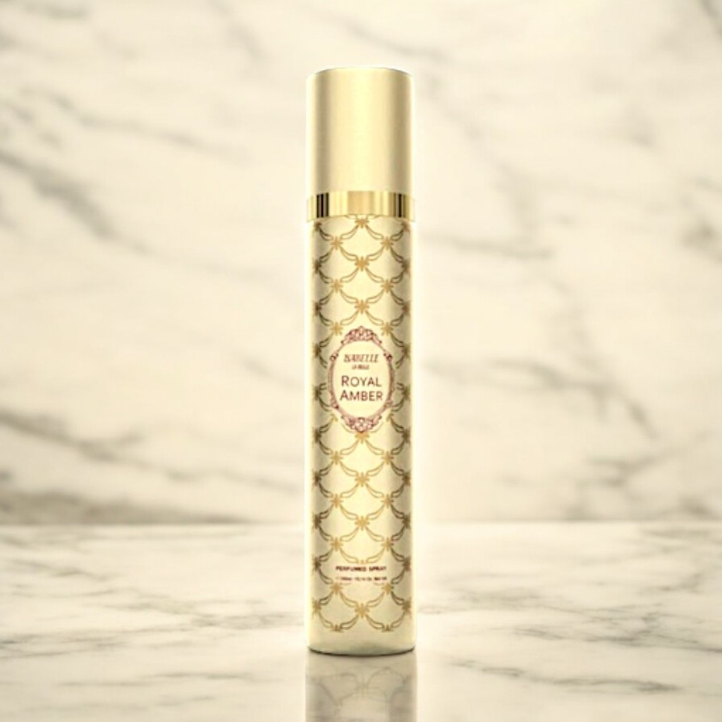 Body Spray Royal Amber Isabelle La Belle 200ml – Unissex, Ambarado Floral Luxuoso