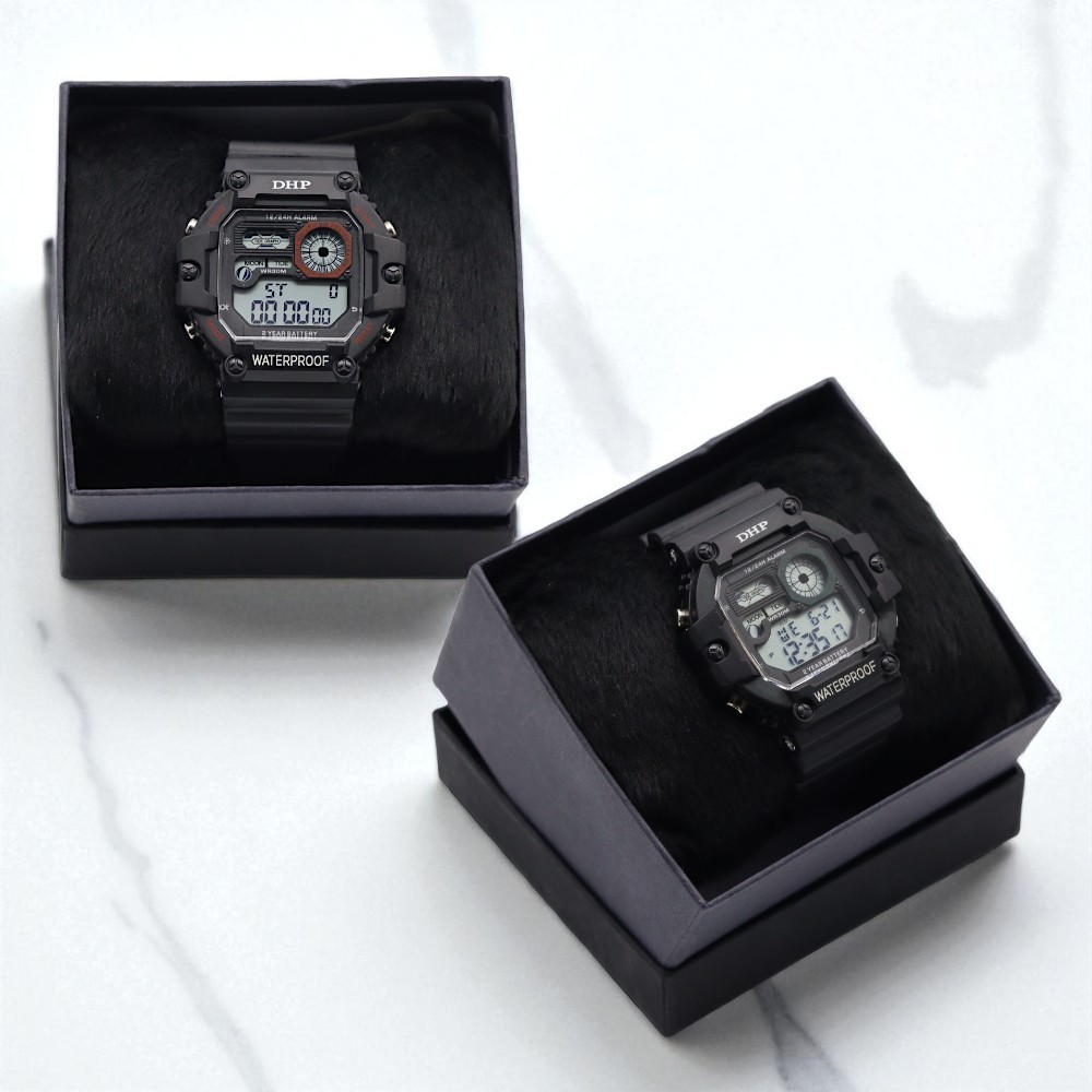 Relógio DHP Digital Masculino A Prova D´Água E Acompanha Caixa