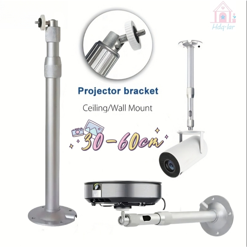 Suporte para Projetor De Teto E Parede De Montagem Extensível de 30cm ou 60cm
