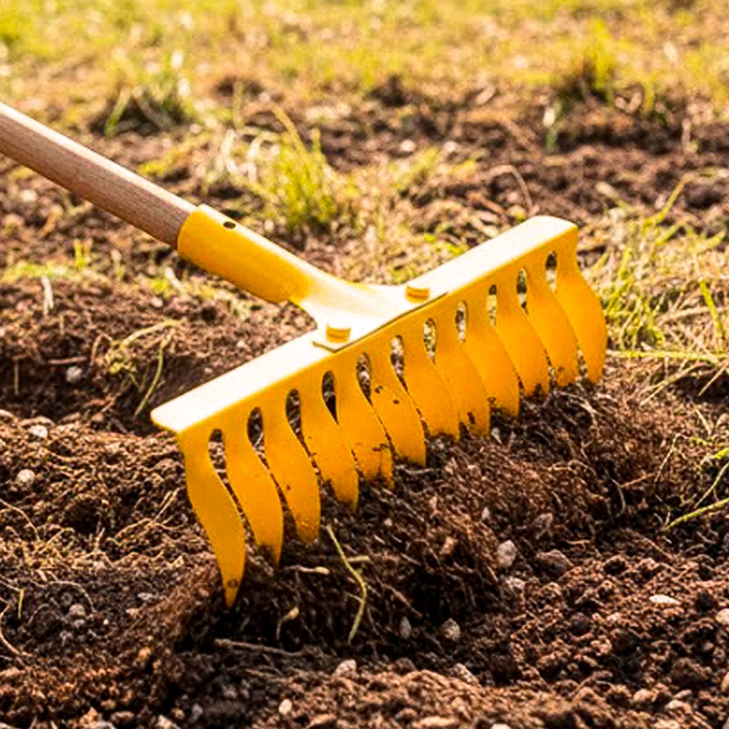 Ancinho Rastelo 12 Dentes De Metal Pesado Profissional Sem Cabo Oz em Oferta na Shopee