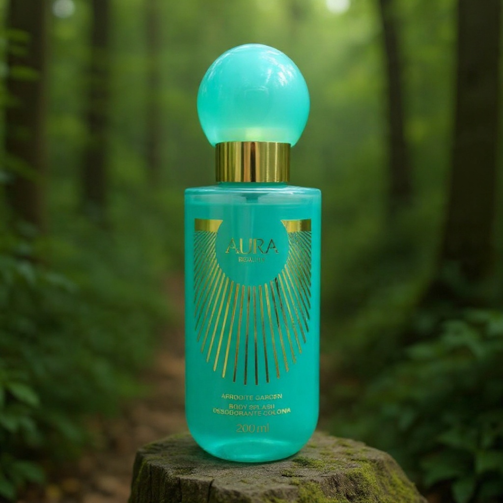 Aura Beauty Body Splash Jade Picon Afrodite Garden 200ml Desodorante  Colônia Original TESTER