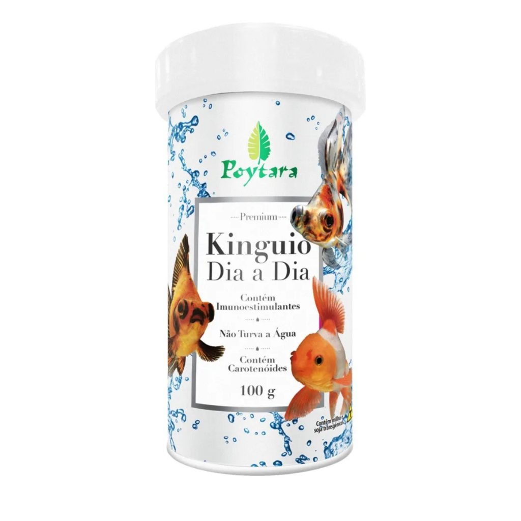 Ração Kinguio Dia A Dia Poytara 100g Peixes em Oferta na Shopee