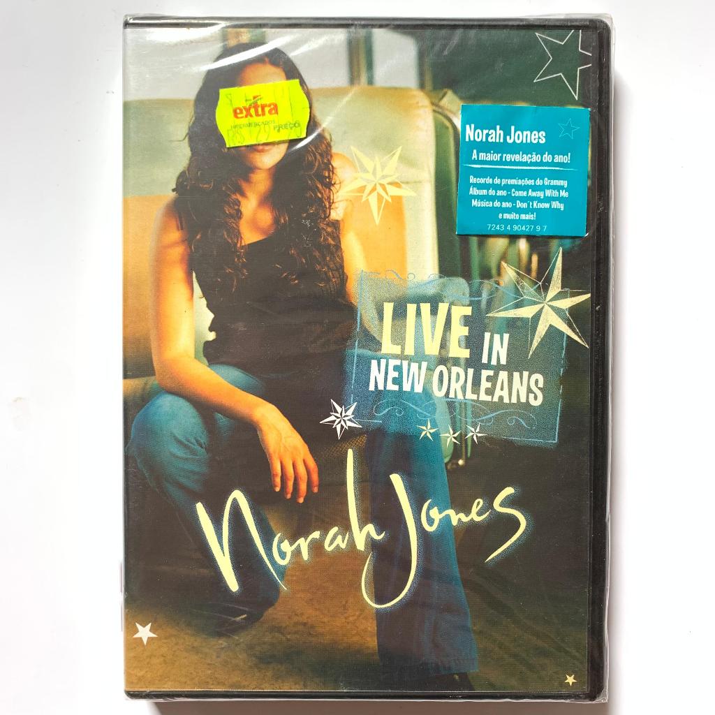 DVD - Norah Jones - Live In New Orleans (Original - NOVO LACRADO)