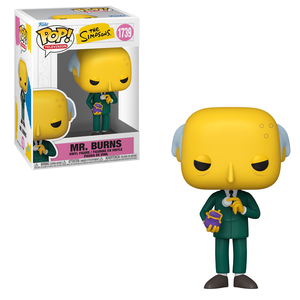 FUNKO POP MR.BURNS 1739 THE SIMPSONS NOVO ORIGINAL em Oferta na Shopee