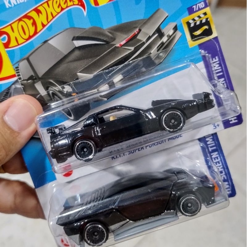 HOT WHEELS TIME KNIGHT RIDER K.I.T.T. SUPER PURSUIT MODE / CONCEPT HW SCREEN TIME 2022 HKH07 HCV39 cx1