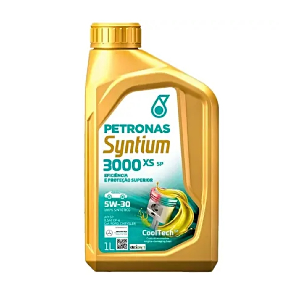 OLEO MOTOR PETRONAS SYNTIUM 3000 XS 5W30 SP ILSAC GF-6 1 LITRO
