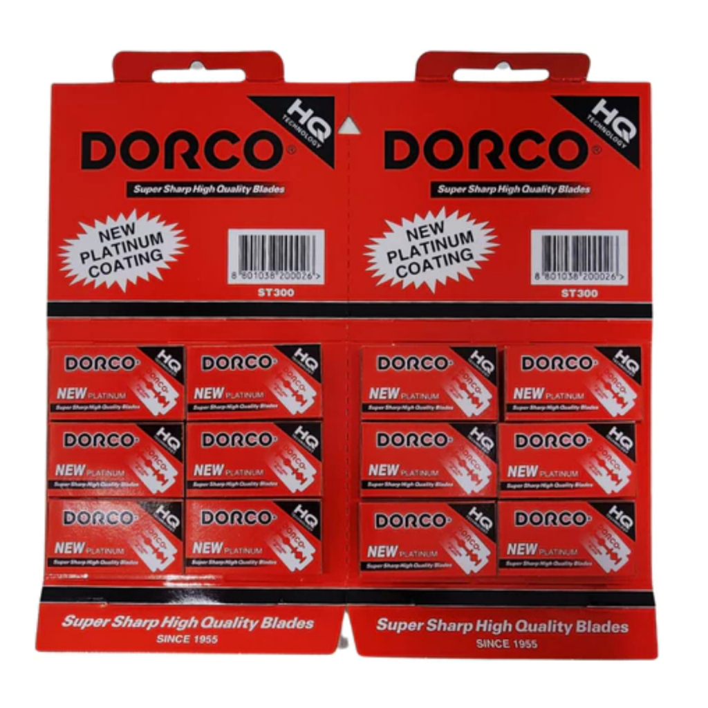 Lâmina Dorco Red 60 New Platinum Lâminas De Barbear