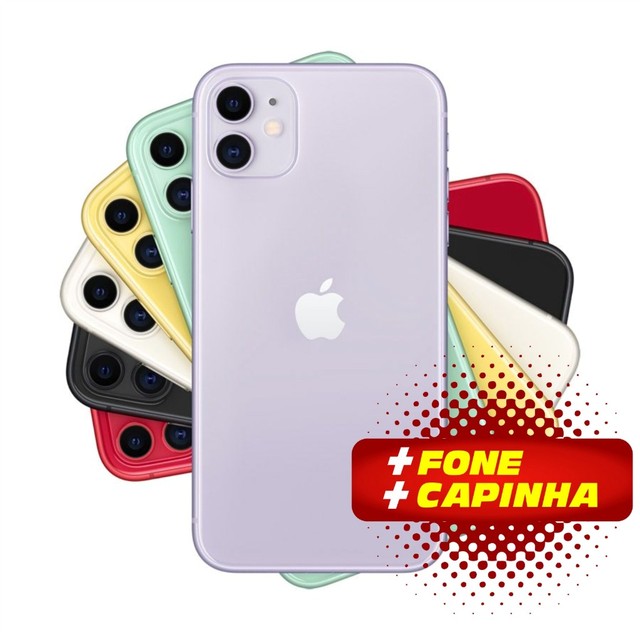 CELULAR IPHONE 11 128GB Apple (VITRINE) ORIGINAL, NOVO, PRONTA ENTREGA, PROMOÇÃO