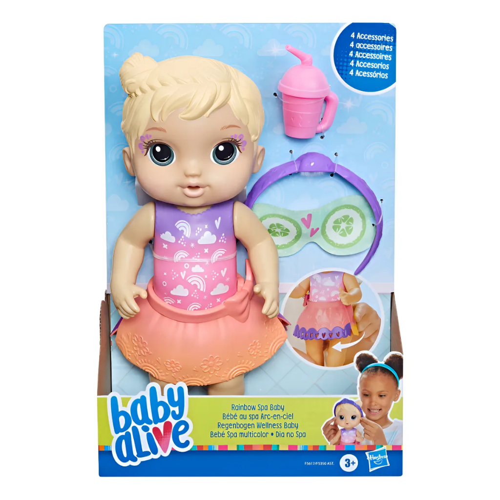 Boneca Baby Alive Dia No Spa Loira - Hasbro F5617 em Oferta na Shopee