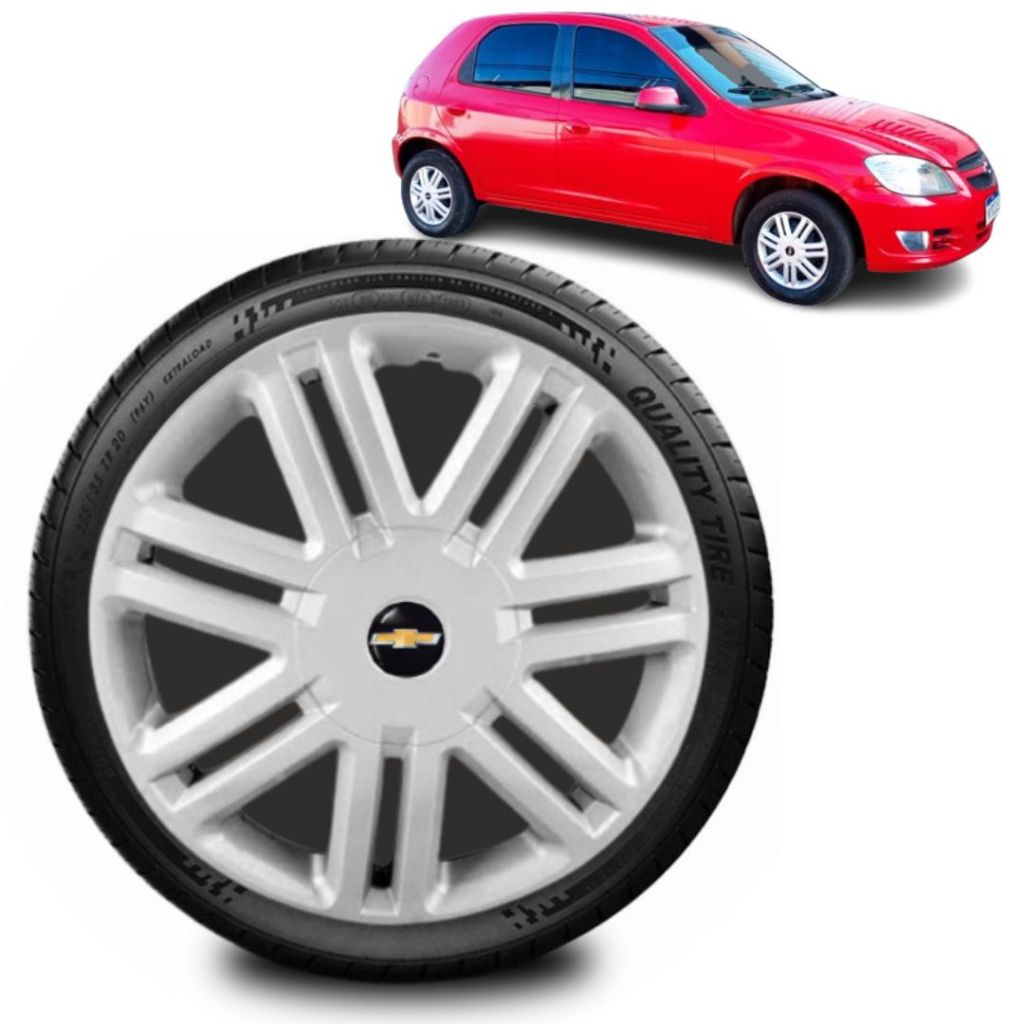 Jogo Calota Aro 13 Gm Astra Celta Corsa Classic em Oferta na Shopee