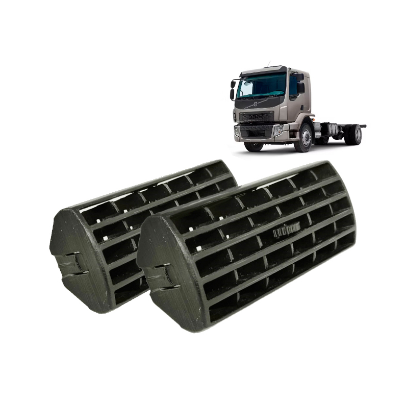 Kit c/ 2 Grades do Difusor de Ar Volvo Vm 270 330 , Grade Direcional painel -Entrega Imadiata
