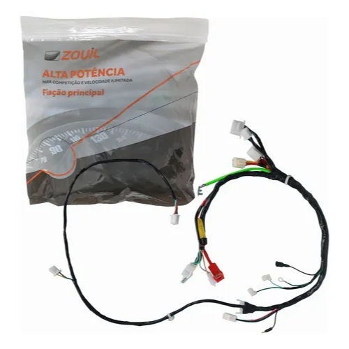 Imagem Chicote Fiação Principal Honda Biz C 100 ES 2002 2003 2004 2005 2006