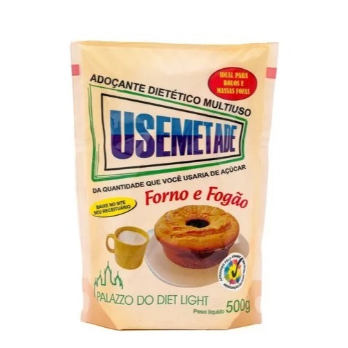 Adoçante Dietético Use Metade 500g - Palazzo
