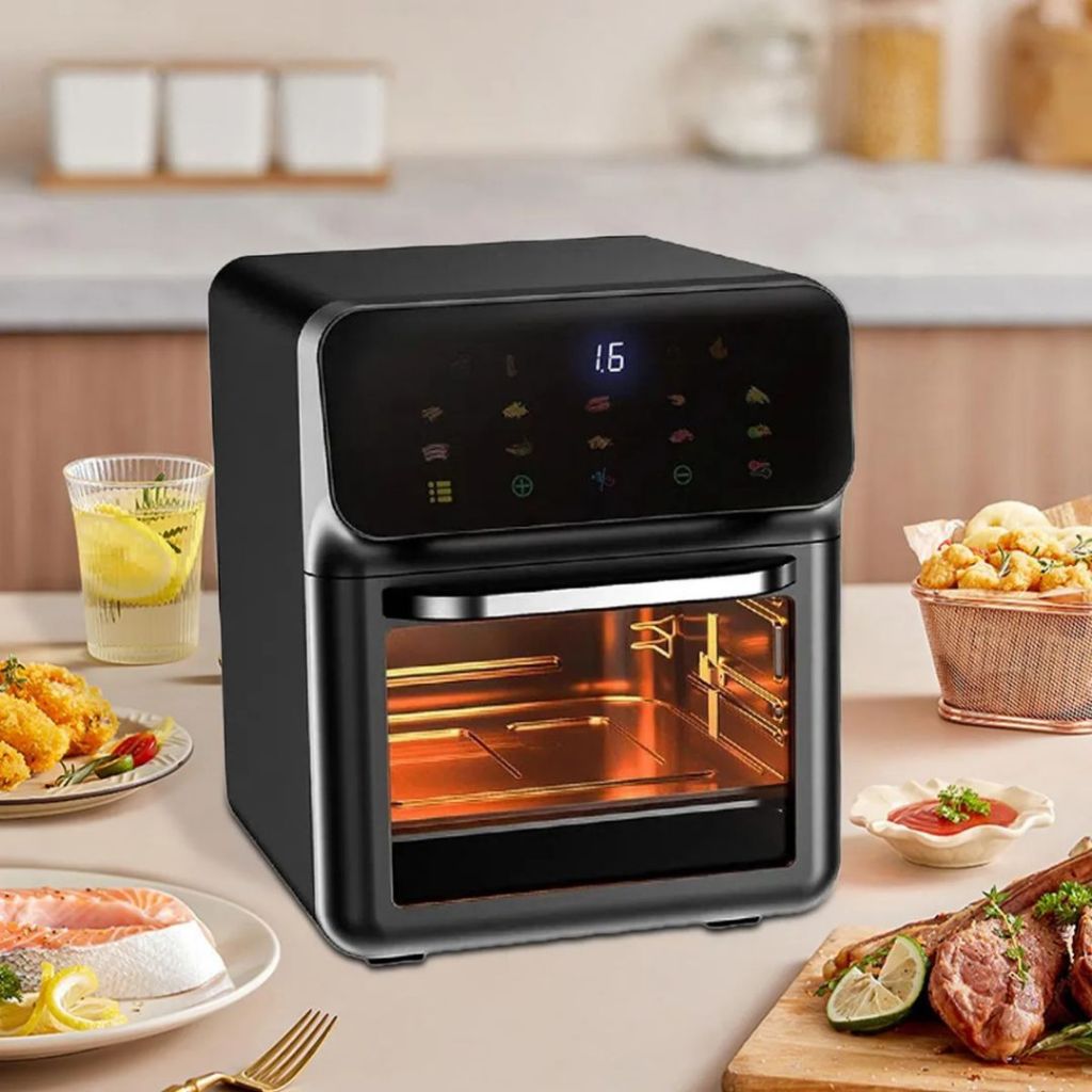Fritadeira Elétrica Air Fryer FORNO Preta/Inox.XHL_STORE