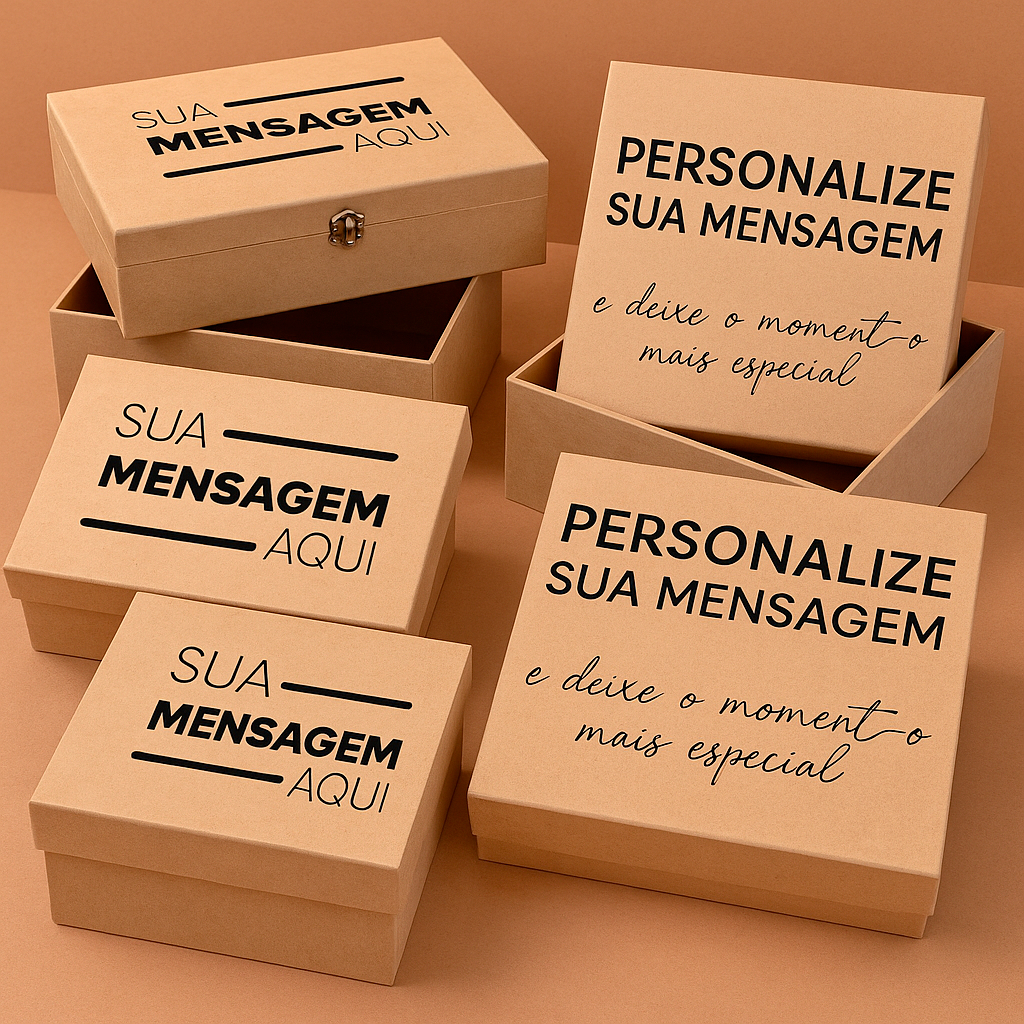 Embalagem Personalizada Para Presente em MDF Caixa Momentos Especiais Namorado Aniversario em Oferta na Shopee