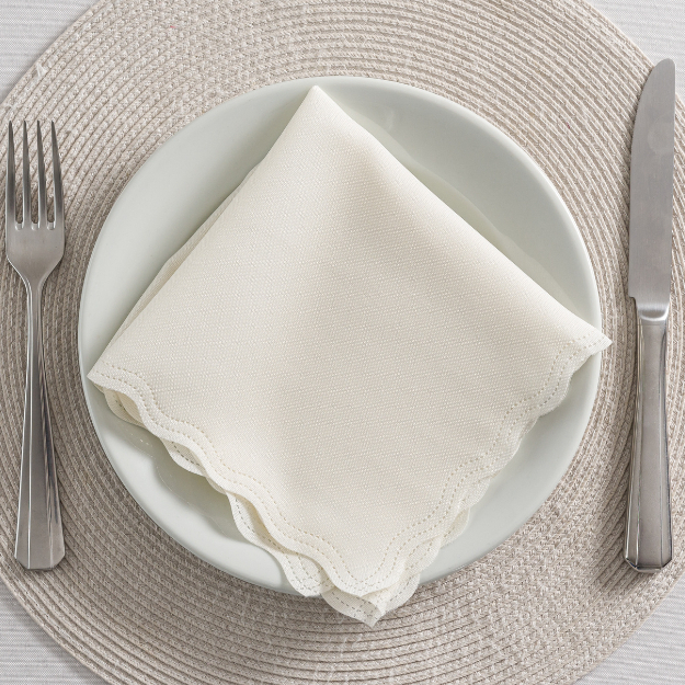 Guardanapo de Tecido Oxford Kit 50 Unidades 33cm Corte a Laser e Cores Variadas Mesa Posta em Oferta na Shopee