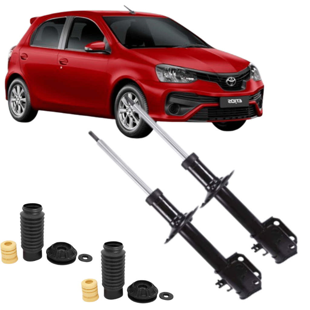 Par Amortecedor Coxim Batente Dianteira Etios 1.3 16v 1.5 16v 2012 Á 2020 em Oferta na Shopee