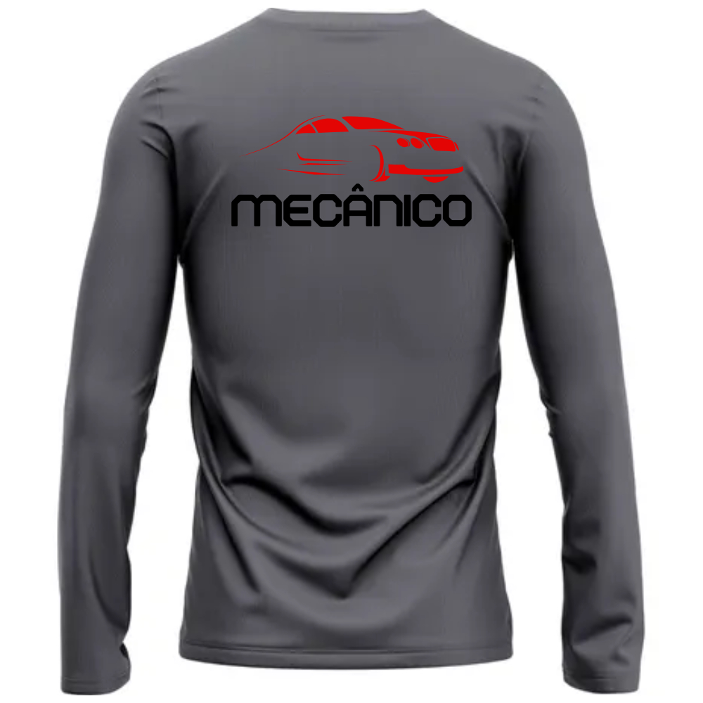 Camiseta Para Mecânico Camiseta De Trabalho Uniforme Profissional Autônomo