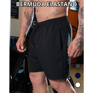 Bermuda Masculina Tactel com Elastano Para Academia, Praia ou Treino