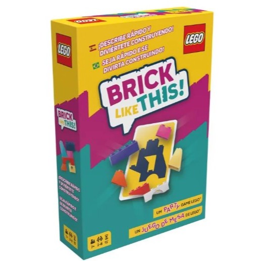 Brick Like This!  - Jogo de Tabuleiro - Board Game - LEGO