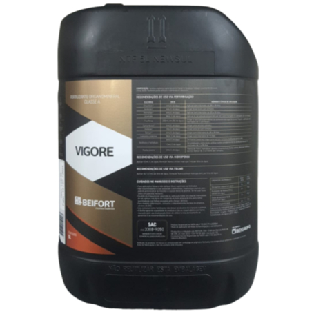 Fertilizante Orgânico Vigore NPK 8-6-7 Galão 5Litros