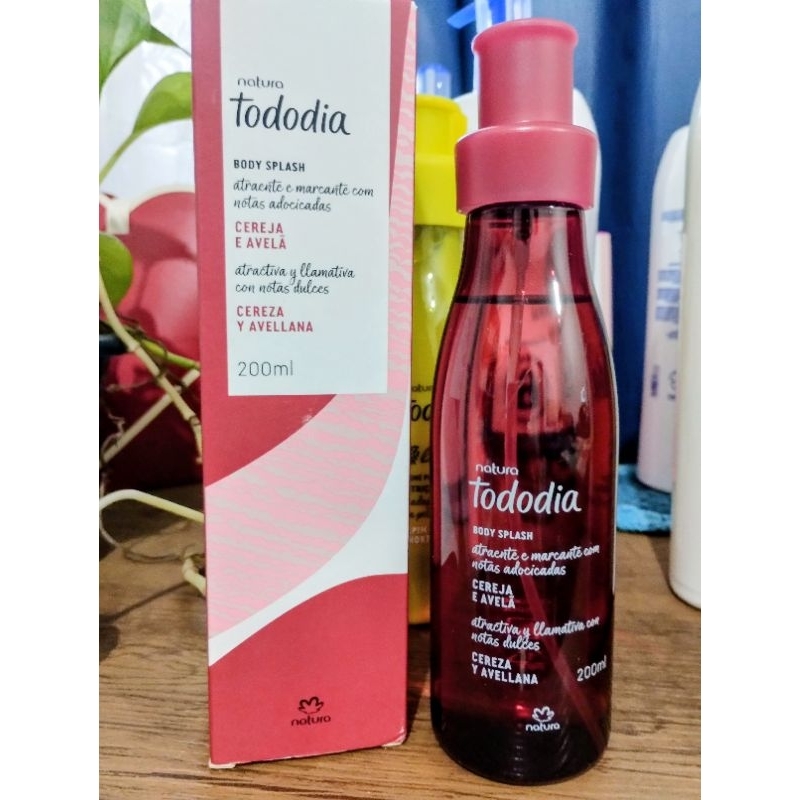 BODY SPLASH NATURA TODO DIA❣️-200ML Original-CEREJA E AVELÃ ou AMORA!
