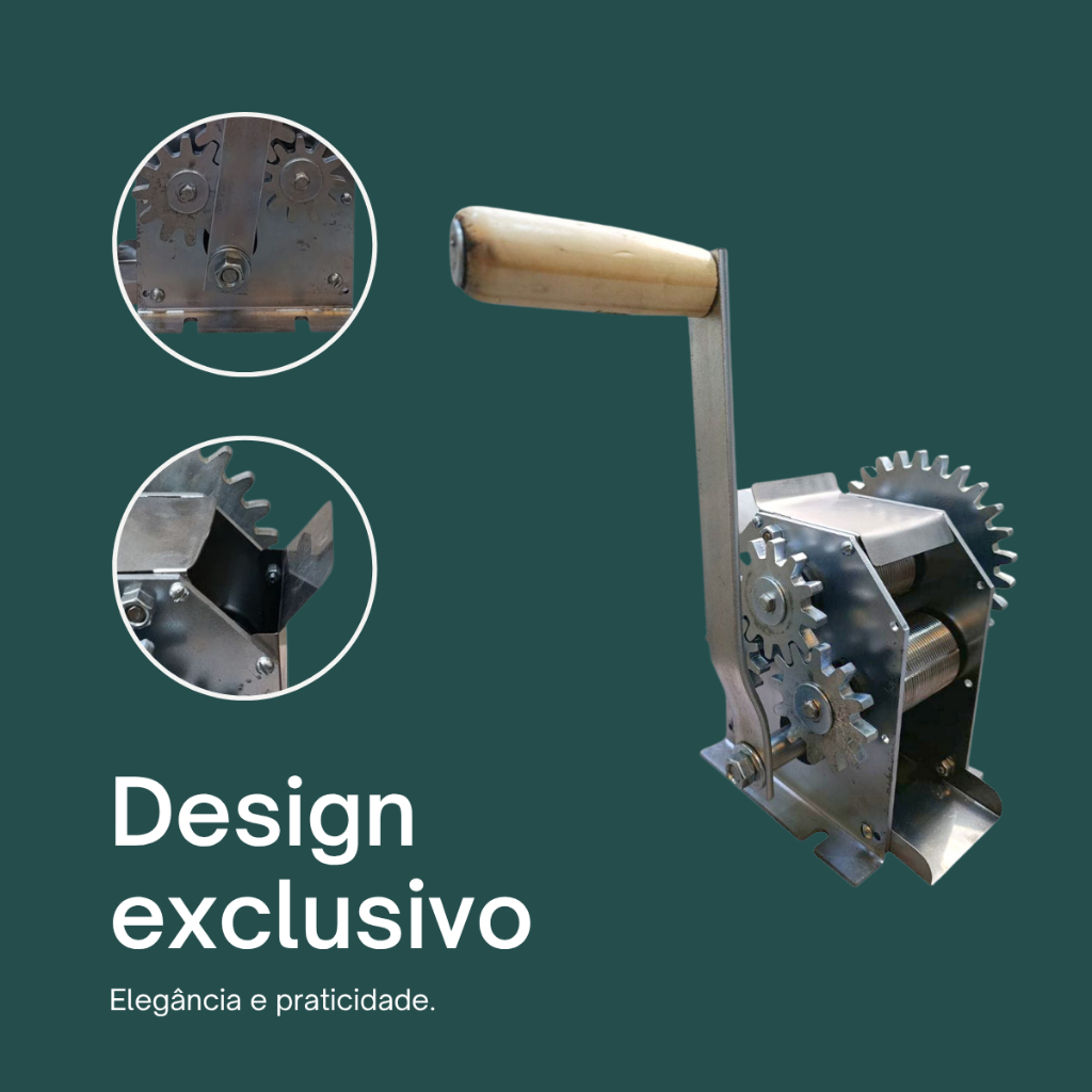 Engenho Moedor Engenhoca Garapeira Moenda Moinho Maquina Fazer Caldo Cana Garapa Espremedor Manual