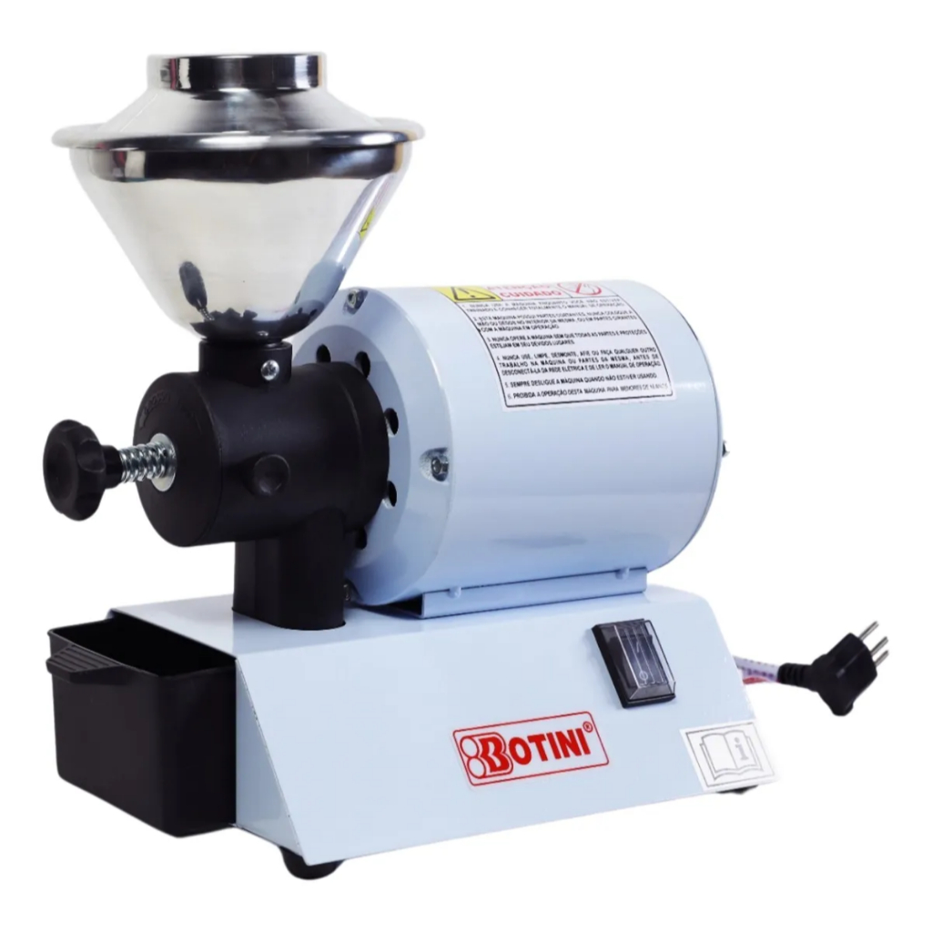 Moedor/Moinho Café Elétrico Ajustável Bivolt (110/220V) B55 - Botini em Oferta na Shopee