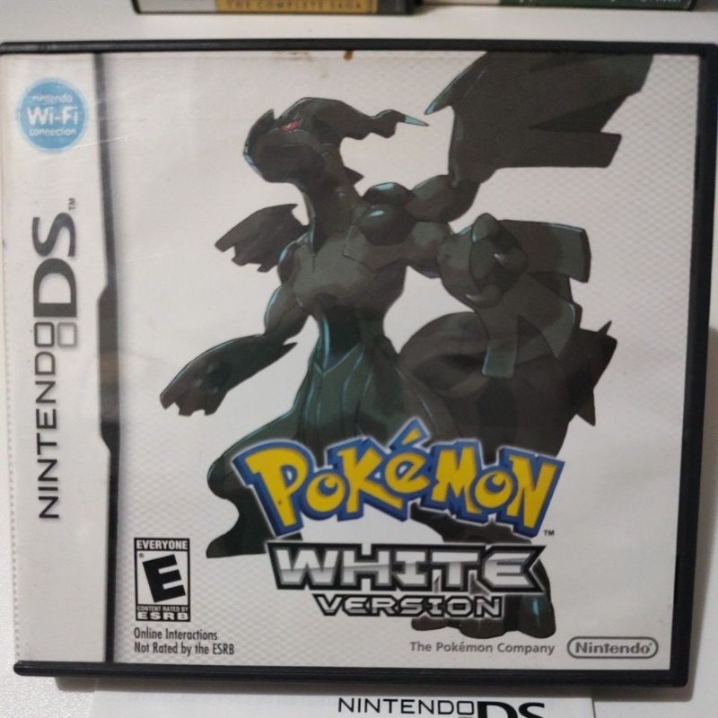 Capinha Para Jogo Nintendo DS - Pokémon White Version - (LEIA A DESCRIÇÃO)