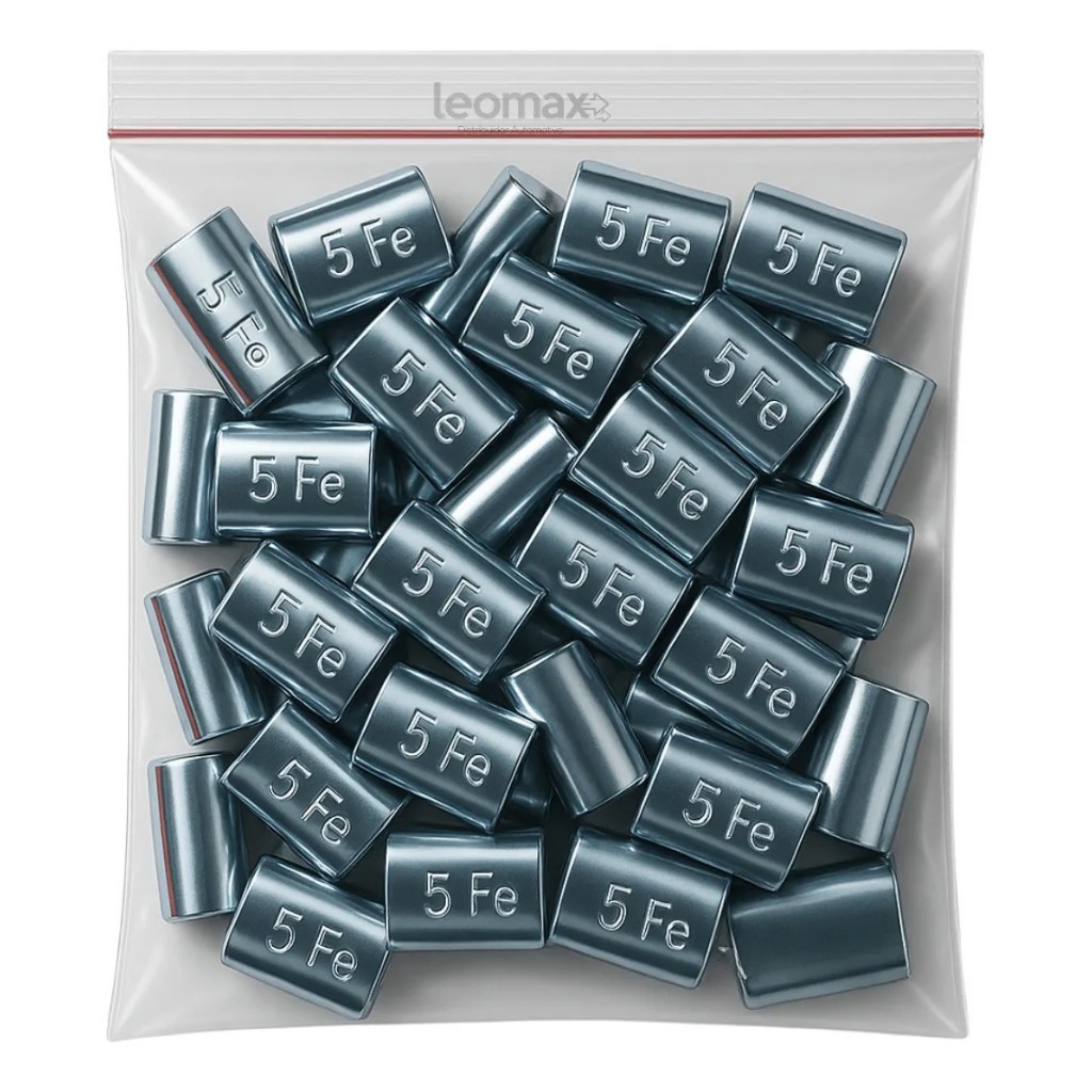 Chumbo Contrapeso Balanceamento Garra Baixa 5g com 100uni