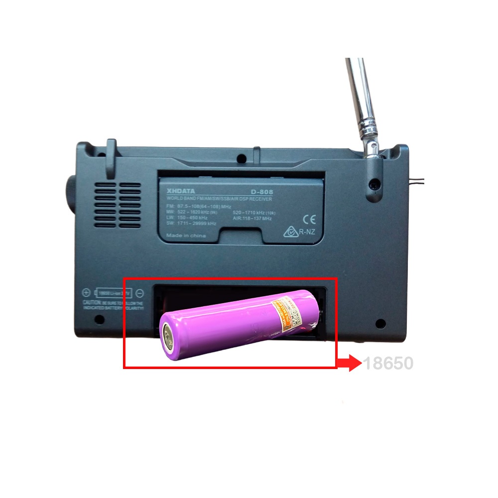18650 Para Radio Sem FIo