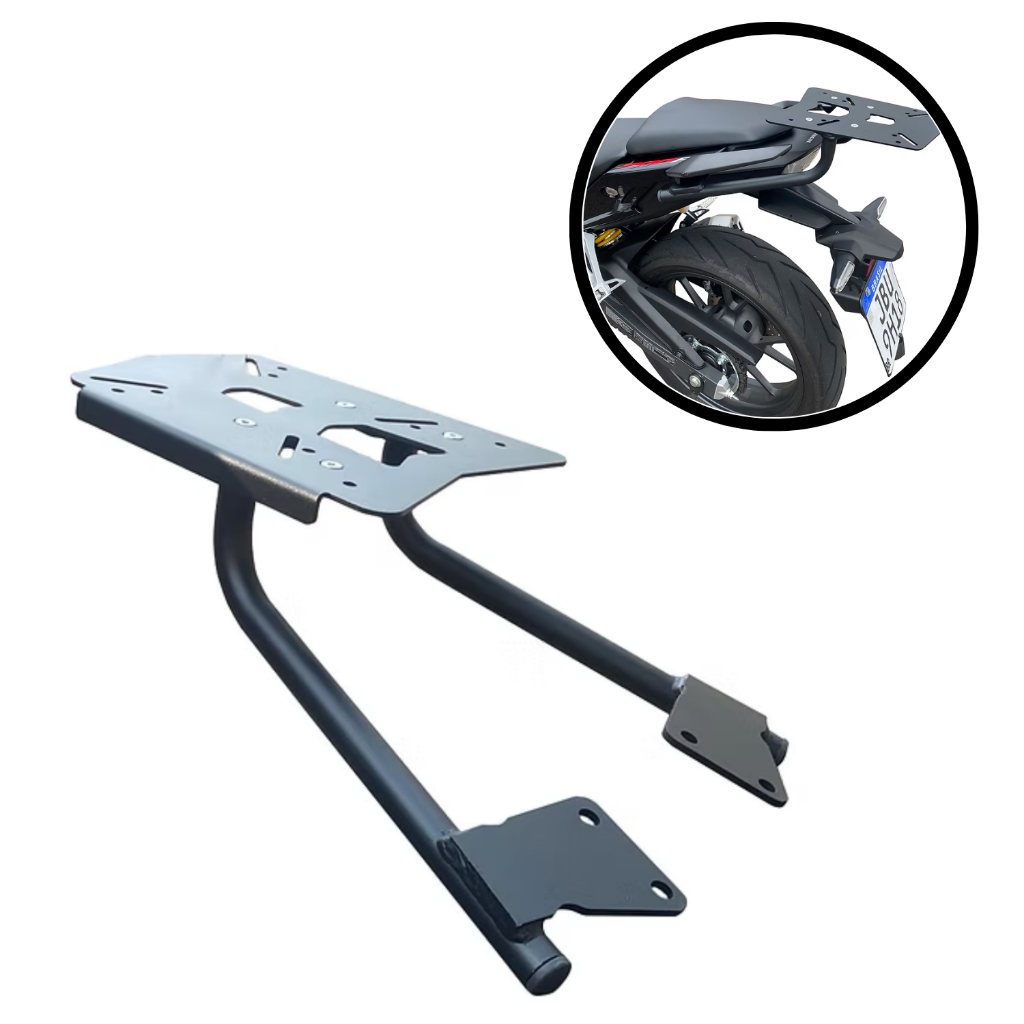 Suporte Bagageiro Bau Bauleto Nova Honda Cb 300f Twister 2023 Em Diante Gbs