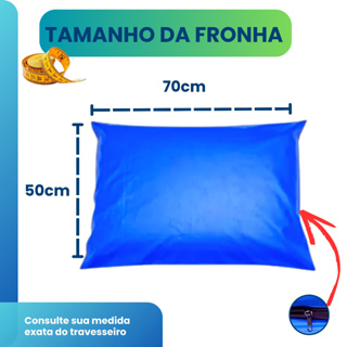 Fronhas Capas Protetoras de Travesseiro Impermeáveis 50x70cm com Zíper Reforçado em Oferta na Shopee