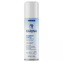 Shampoo A Seco Karina Volume & Frescor Com 150ml