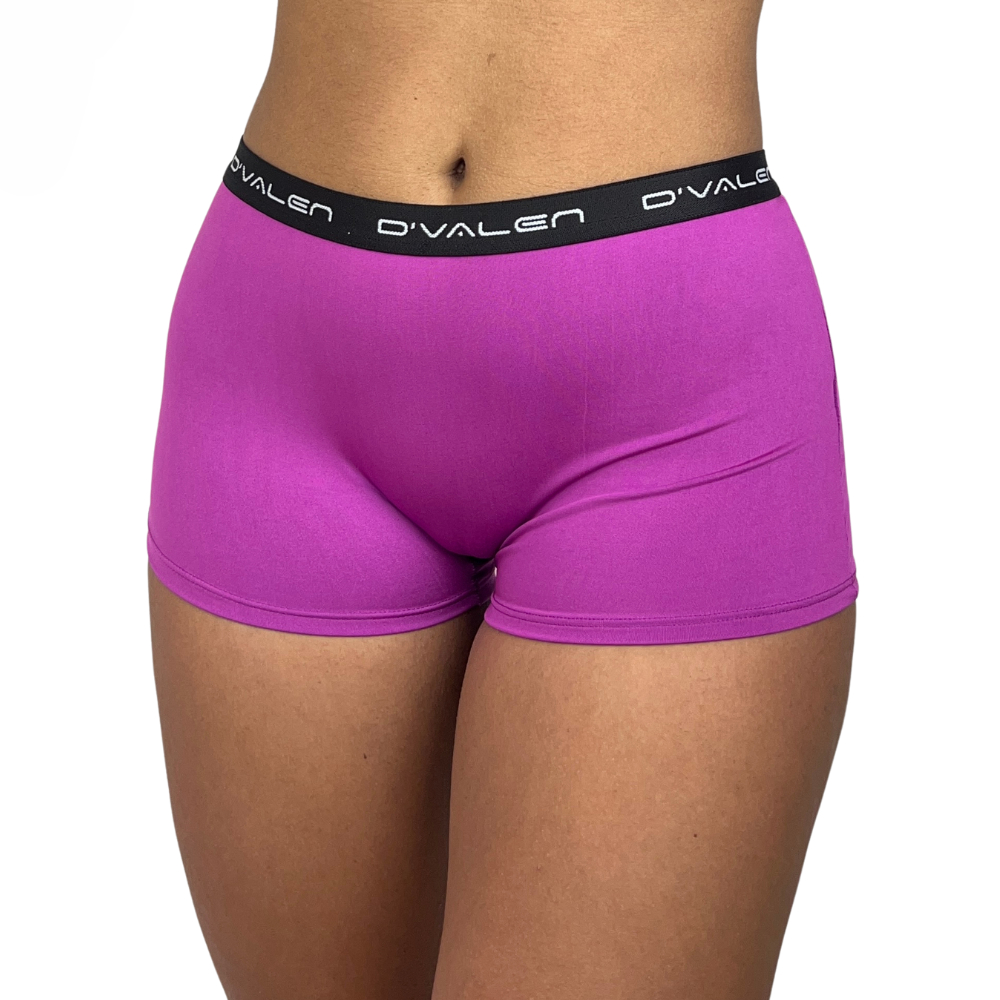 Kit 5 Cuecas Box Feminina Plus SIze Shortinho Calcinha Boxer Feminina Dvalen XG G1 G2 G3