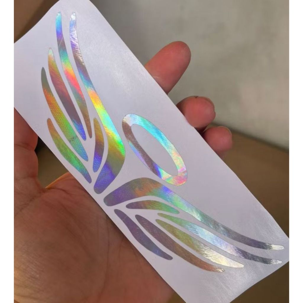 Adesivo Asas Anjo Tuning Sticker Carro Moto em Oferta na Shopee