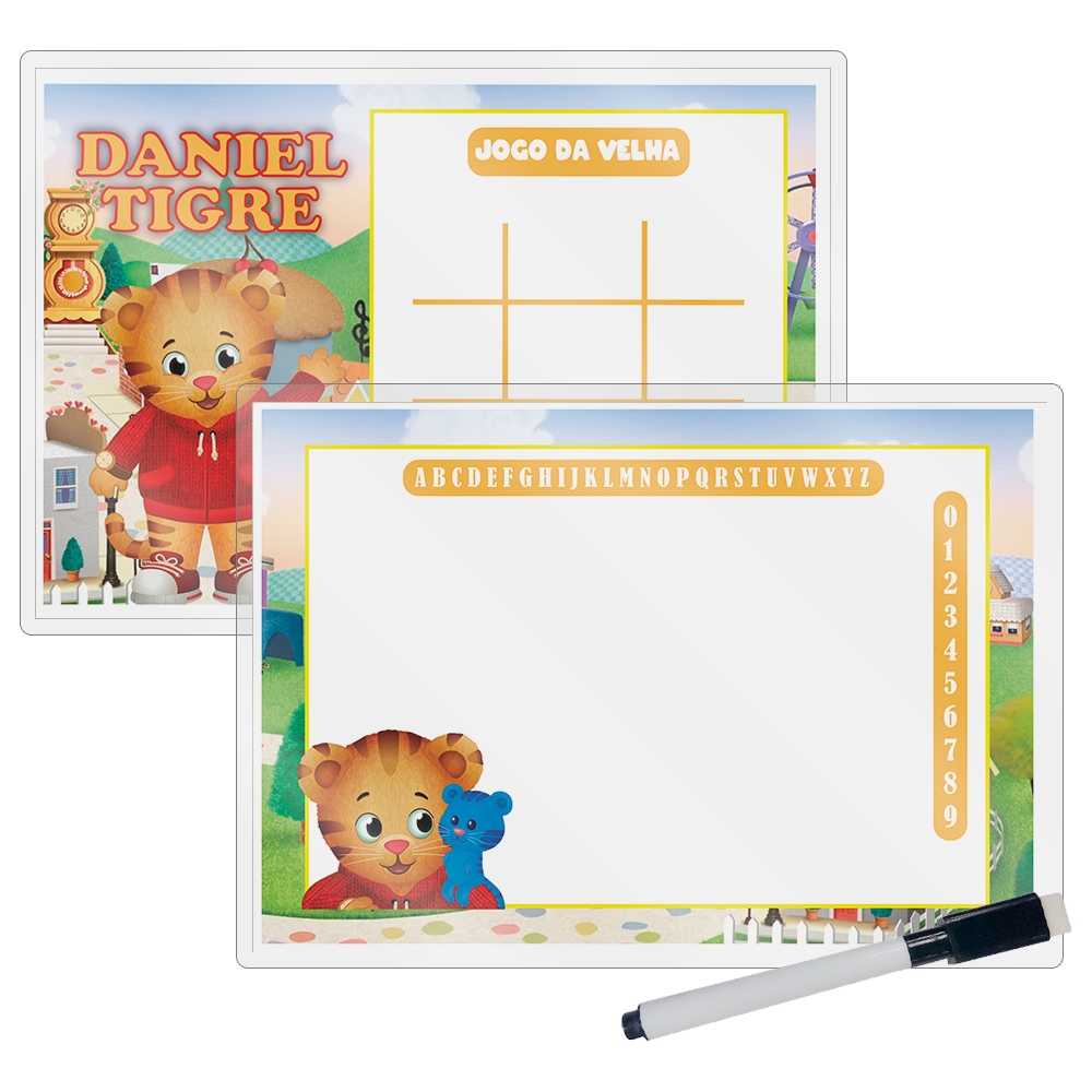 20 LEMBRANCINHAS ANIVERSARIO LOUSINHA MAGICA INFANTIL ENVIO RÁPIDO TEMA DANIEL TIGRE