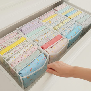 Kit Colmeia Organizadora de gavetas/Guarda Roupa P, M, G e GG - Maison Plus