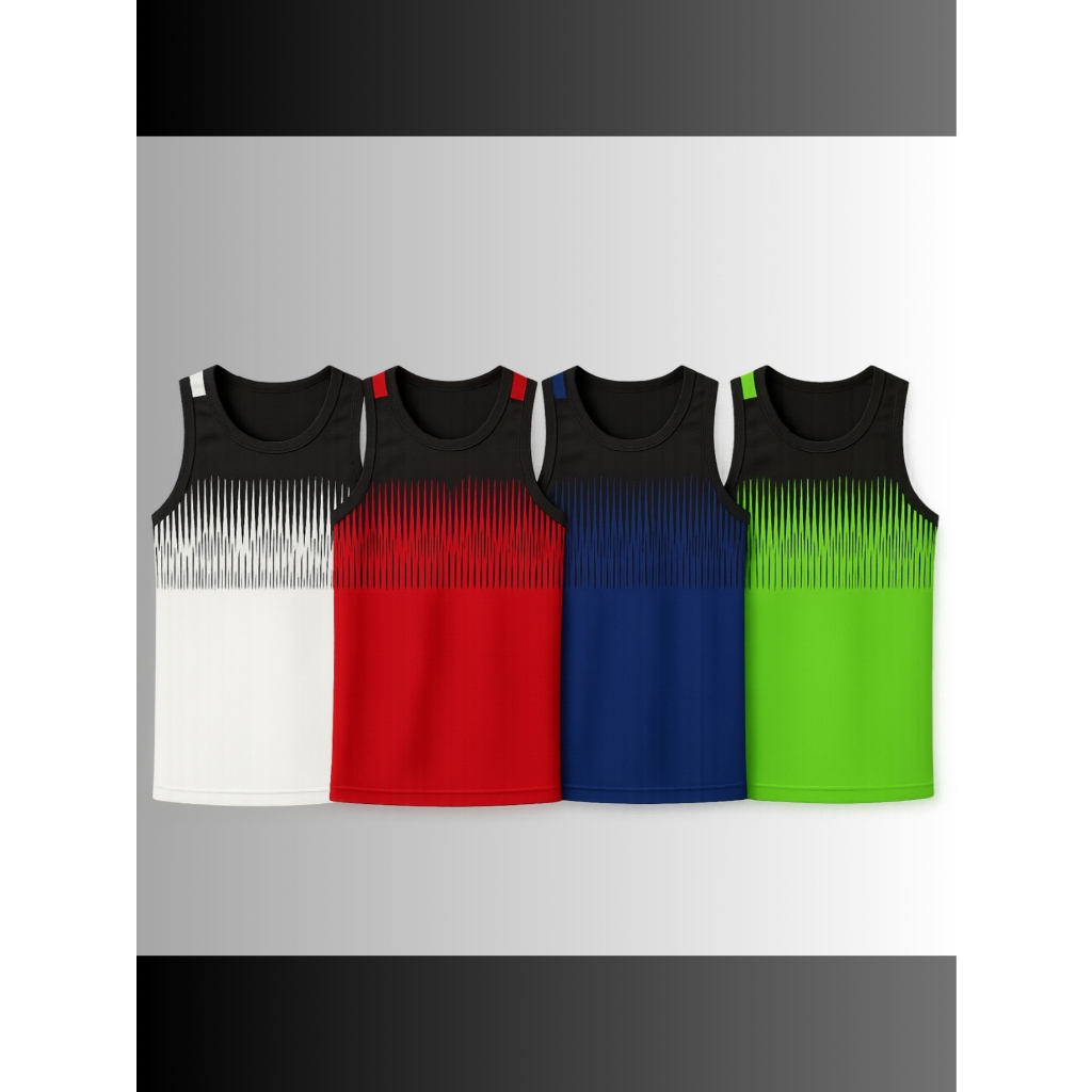 COMBO 4 Regatas de Academia Masculina DRYFIT Sublimada Leve Confortável Secagem Rápida em Oferta na Shopee