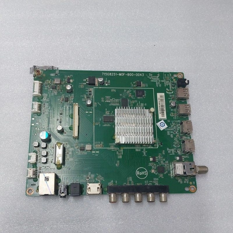 🧠 Placa Principal TV AOC LE43S5977 – Modelo 715G8251-M0F-B00-0043 | Original e 100% Testada!
