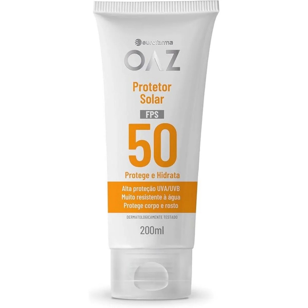 Protetor Solar Oaz  Fps50 200ml em Oferta na Shopee