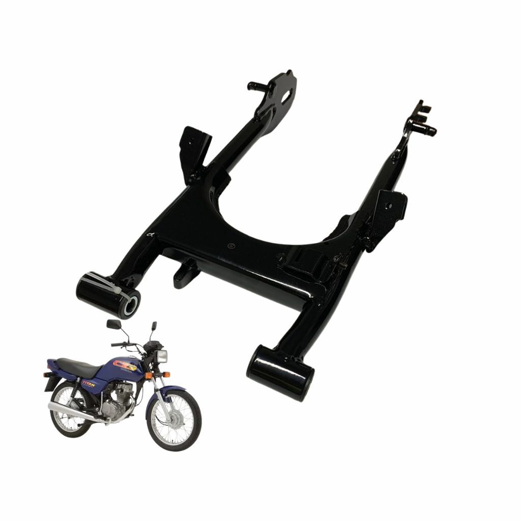 Balança Suspensão Traseira Titan 125 1995 1996 1997 1998 1999 Pro Tork Compativel Com Original + Buchas