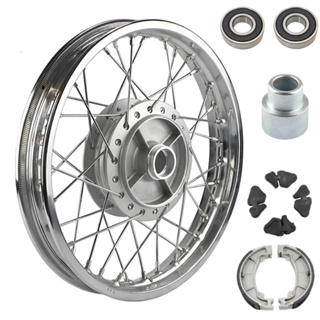 Roda Traseira Montada Completa Raiada Cubo Aro Raio Patim Freio Rolamento Biz 100 Biz 125 Todos Anos em Oferta na Shopee