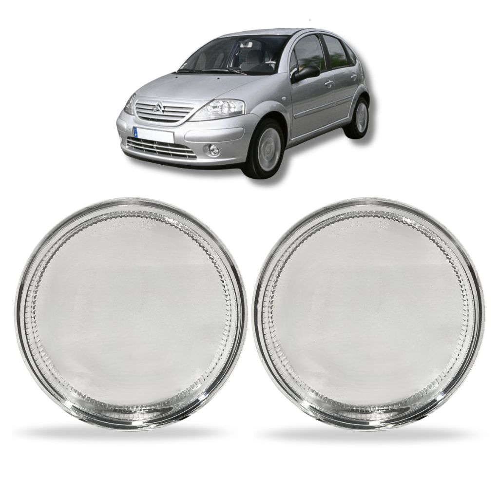 Par Lente Farol De Milha Auxiliar Citroen C3 E X-Sara 01 2002 2003 2004 2005 em Oferta na Shopee