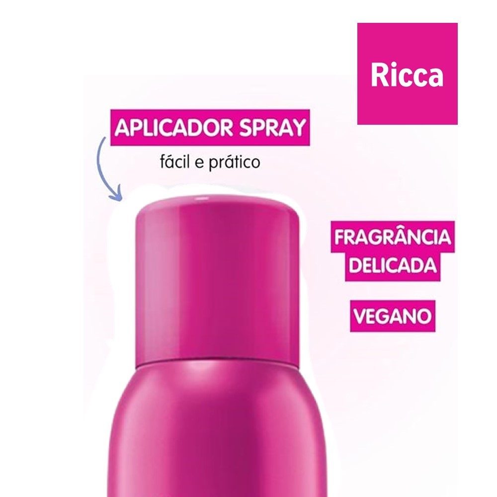 Condicionador A Seco Segunda Chance Desembaraçante Ricca 150ml — imagem 2 de 2