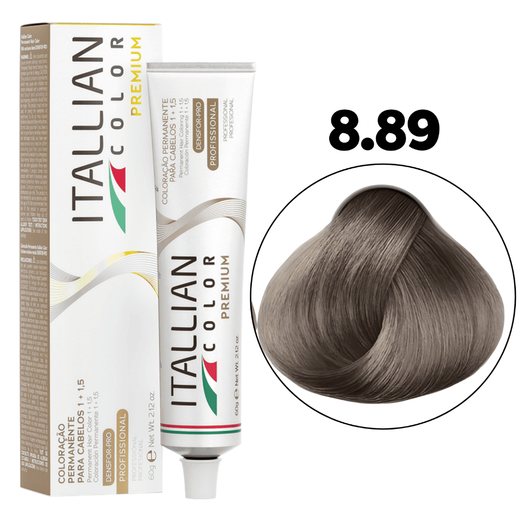 Coloração Itallian Color Louro Claro Perola 8.89 60g em Oferta na Shopee