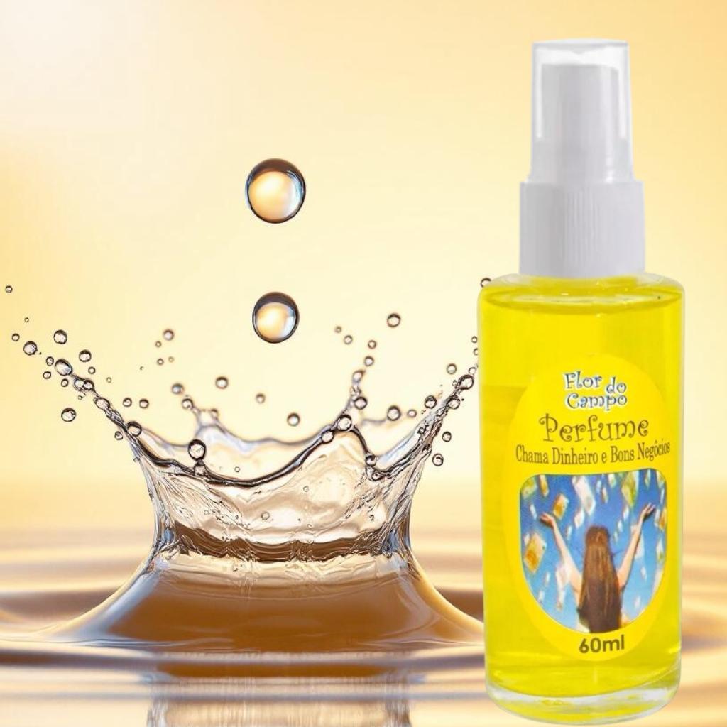 Perfume Chama Dinheiro | Prosperidade | Abundância | Atração Espiritual